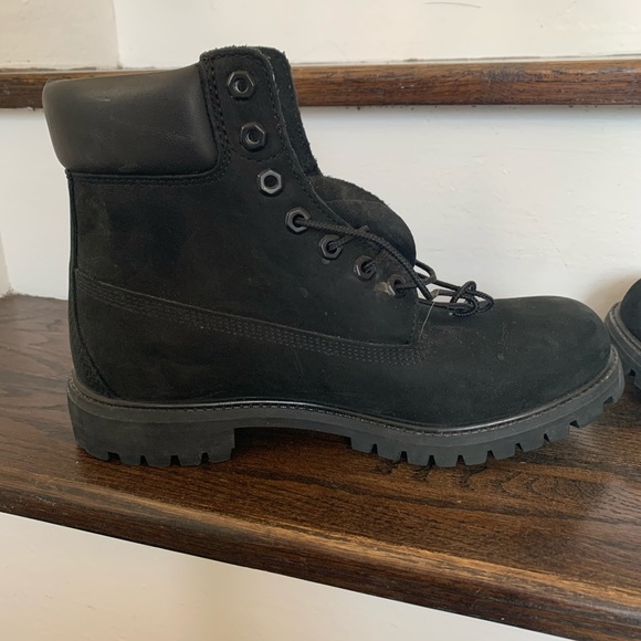 BLACK TIMBERLAND WINTER BOOTS - Picture 5 of 17
